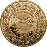 Belarus / Half Ounce Gold 2011 Virgo - reverse photo