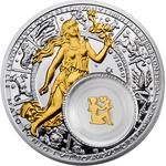 Belarus / One Ounce Silver 2013 Virgo - reverse photo