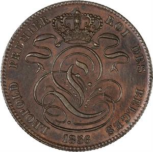 Belgium / Five Centimes 1856 - obverse photo