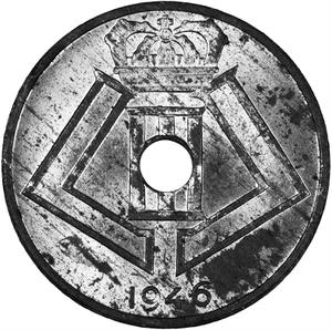 Belgium / Twenty-five Centimes 1946 - obverse photo
