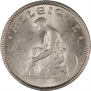 Belgium / One Franc 1928 French - obverse photo