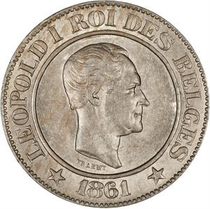 Belgium / Twenty Centimes 1861 - obverse photo
