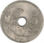 Belgium / Five Centimes 1928 - reverse photo