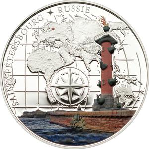 Benin / One Thousand Francs 2012 St Petersburg - reverse photo
