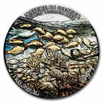 Silver Kilo 2021 Great Barrier Reef: Photo Coin, Benin, Silver Kilo 2021 Great Barrier Reef / thumbnail