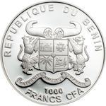 Silver Ounce 2019 Peace and Love: Photo Coin, Benin, Silver Ounce 2019 Peace and Love / thumbnail