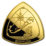 Gold Five Ounces 1996 Bermuda Triangle: Photo Coin, Bermuda, Gold Five Ounces 1996 Bermuda Triangle / thumbnail