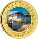 Bhutan / Gold Quarter Ounce 2024 Year of the Dragon - obverse photo