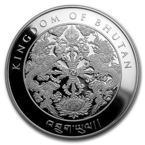 Bhutan / Silver Ounce 2018 Year of the Dog - obverse photo