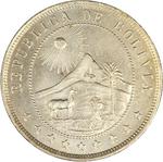 Ten Centavos 1918: Photo Coin, Bolivia, Ten Centavos 1918 / thumbnail