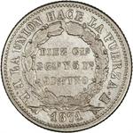 Ten Centavos 1871: Photo Coin, Bolivia, Ten Centavos 1871 / thumbnail