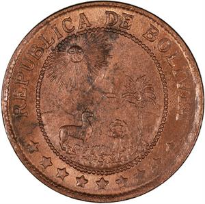 Bolivia / Fifty Centavos 1942 - obverse photo
