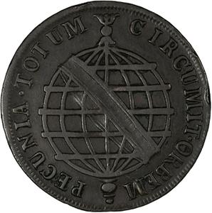 Brazil / Ten Reis 1786 - reverse photo