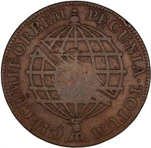 Brazil / Forty Reis 1809 - reverse photo