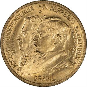 Brazil / Five Hundred Reis 1922 - obverse photo