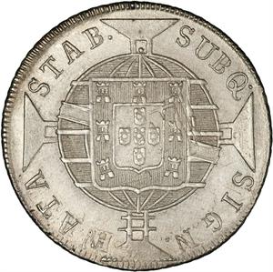 Brazil / Nine Hundred and Sixty Reis 1818 - reverse photo