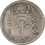 One Hundred and Fifty Reis 1754: Photo Coin, Brazil, One Hundred and Fifty Reis 1754 / thumbnail