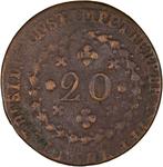 Twenty Reis 1828: Photo Coin, Brazil, Twenty Reis 1828 / thumbnail
