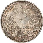Quarter Guilder 1836: Photo Coin, British Guiana, Quarter Guilder 1836 / thumbnail
