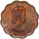 One Cent (Scalloped): Photo Proof Coin - 1 Cent, British Honduras (Belize), 1956