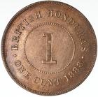 One Cent (Large): Photo Coin - 1 Cent, British Honduras (Belize), 1888