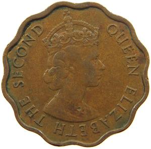 British Honduras / One Cent 1959 - obverse photo
