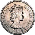 Twenty Cents 1961: Photo Coin, Malaya, British, Twenty Cents 1961 / thumbnail