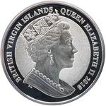 Silver Ounce 2018 Pegasus: Photo British Virgin Islands, 2018 1 Ounce .999 Fine Silver Bullion Pegasus / thumbnail