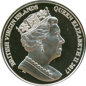 British Virgin Islands / Silver Ounce 2017 Pegasus and Athena, Proof - obverse photo