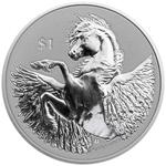 Silver Ounce 2021 Pegasus: Photo Coin, British Virgin Islands, Silver Ounce 2021 Pegasus / thumbnail