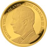 British Virgin Islands / Gold Ounce 2023 Farewell Pegasus - obverse photo