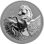 Silver Ounce 2020 Pegasus: Photo Coin, British Virgin Islands, Silver Ounce 2020 Pegasus / thumbnail