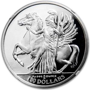 British Virgin Islands / Palladium Ounce (1 oz) - reverse photo