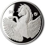 British Virgin Islands / Silver Ounce 2023 Farewell Pegasus - reverse photo