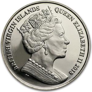 British Virgin Islands / One Dollar 2018 Pegasus - obverse photo