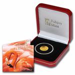 Gold Half Gram 2021 Flamingo: Photo Coin, British Virgin Islands, Gold Half Gram 2021 Flamingo / thumbnail