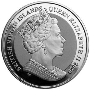 British Virgin Islands / Silver Ounce 2020 The Mayflower - obverse photo