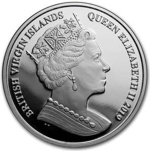 British Virgin Islands / Silver Ounce 2019 Pegasus - D-Day - obverse photo