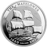 Silver Ounce 2020 The Mayflower: Photo Coin, British Virgin Islands, Silver Ounce 2020 The Mayflower / thumbnail
