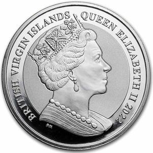 British Virgin Islands / Silver Ounce 2022 Pegasus - obverse photo