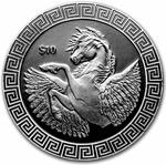 Silver Ounce 2022 Pegasus, Pearl Black: Photo Coin, British Virgin Islands, Silver Ounce 2022 Pegasus, Pearl Black / thumbnail