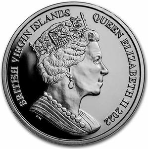 British Virgin Islands / Silver Two Ounces (2 oz) - obverse photo