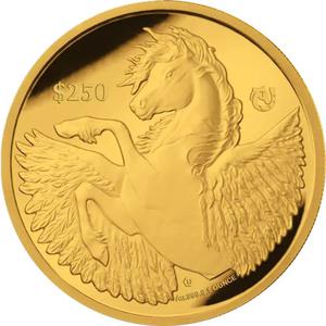 British Virgin Islands / Gold Ounce 2023 Farewell Pegasus - reverse photo