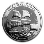 Silver Ounce 2020 Mayflower: Photo Coin, British Virgin Islands, Silver Ounce 2020 Mayflower / thumbnail