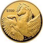 Gold Ounce 2022 Pegasus: Photo 1 oz Gold Coin - Pegasus - 2022 / thumbnail