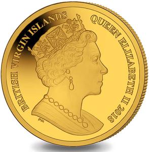 British Virgin Islands / Gold Ounce 2018 Pegasus, Bullion - obverse photo