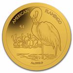 British Virgin Islands / Gold Half Gram 2021 Flamingo - reverse photo