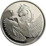 One Dollar 2018 Pegasus: Photo 2018 British Virgin Islands $1 Virenium Pegasus BU / thumbnail