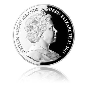 British Virgin Islands / Silver Five Kilos 2011 Vitus Bering - obverse photo