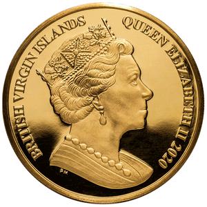 British Virgin Islands / Gold Ounce 2020 The Mayflower - obverse photo